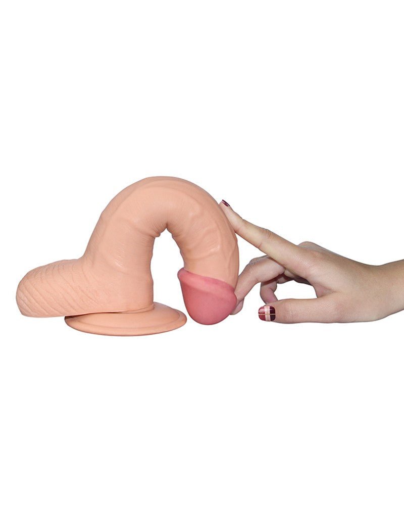 Lovetoy The Ultra Soft Dude Dildo 22,5 cm - Erotiekvoordeel.nl