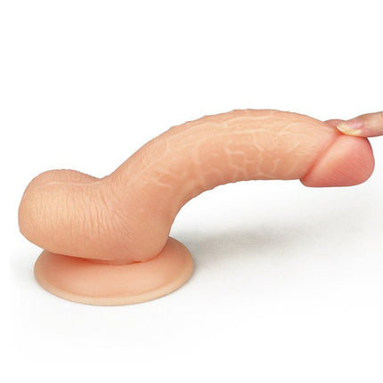 Lovetoy The Ultra Soft Dude Realistische Dildo - 18 x 4 cm - Erotiekvoordeel.nl