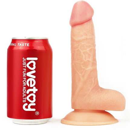 Lovetoy The Ultra Soft Dude Realistische Dildo - 18 x 4 cm - Erotiekvoordeel.nl