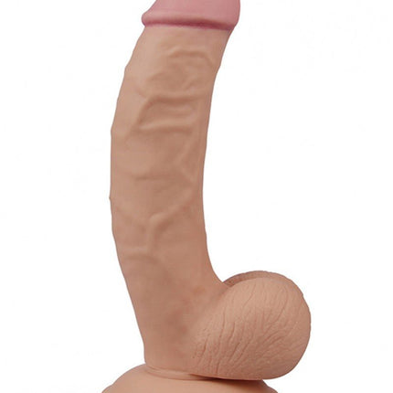 Lovetoy The ultra soft dude realistische dildo - 21,5 x 4,5 cm - Erotiekvoordeel.nl