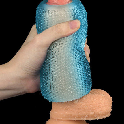 Love Toy Training Master Masturbator - blauw - Erotiekvoordeel.nl