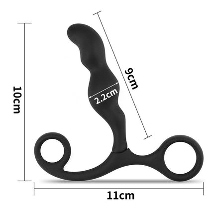 Lovetoy Ultimate P-spot Teaser Prostaat Dildo - zwart-Erotiekvoordeel.nl