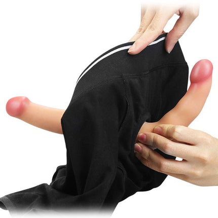 Lovetoy Unisex Strap-on Short - zwart-Erotiekvoordeel.nl