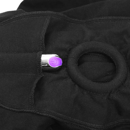 Lovetoy Unisex Strap-on Short - zwart-Erotiekvoordeel.nl
