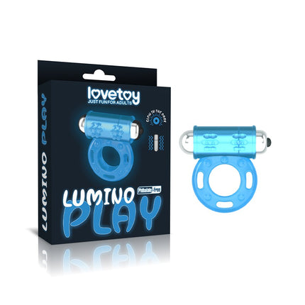 Lovetoy Vibrerende Cockring LUMINO PLAY - glow in the dark-Erotiekvoordeel.nl