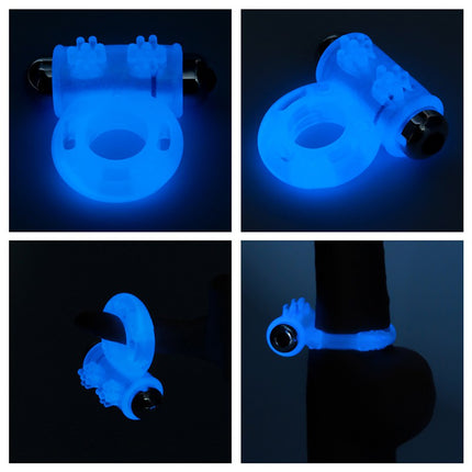 Lovetoy Vibrerende Cockring LUMINO PLAY - glow in the dark-Erotiekvoordeel.nl