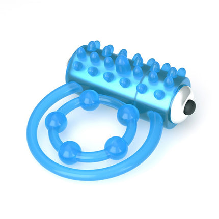Lovetoy Vibrerende Cockring met nopjes LUMINO PLAY - glow in the dark-Erotiekvoordeel.nl