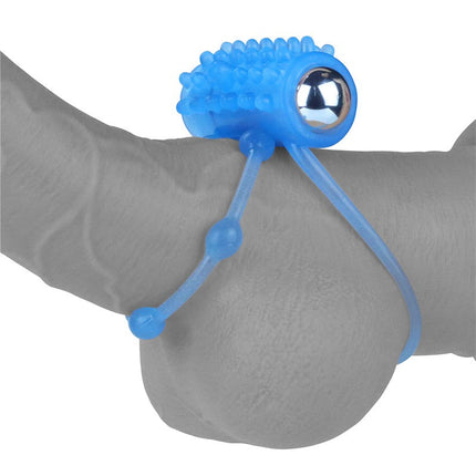 Lovetoy Vibrerende Cockring met nopjes LUMINO PLAY - glow in the dark-Erotiekvoordeel.nl