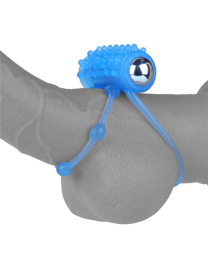 Lovetoy Vibrerende Cockring met nopjes LUMINO PLAY - glow in the dark-Erotiekvoordeel.nl