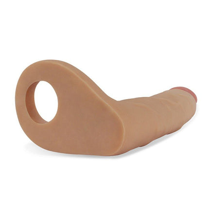 Lovetoy Voorbinddildo voor dubbele penetratie Ultrasoft Double - 18 cm - Erotiekvoordeel.nl