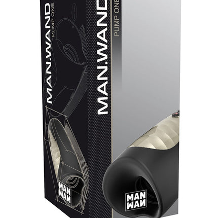Man.Wand Pump One Masturbator - zwart - Erotiekvoordeel.nl