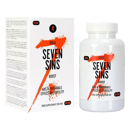 Morningstar - Seven Sins Boost - Sperma Booster - 60 capsules-Erotiekvoordeel.nl