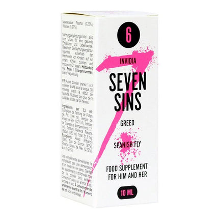Morningstar - Seven Sins - Greed - Lustopwekker Voor Koppels - 10 ml-Erotiekvoordeel.nl