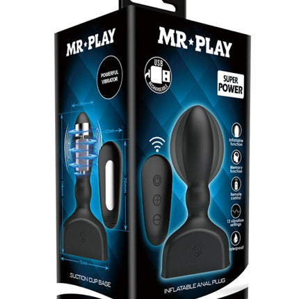 Mr. Play opblaasbare anaal plug - Erotiekvoordeel.nl