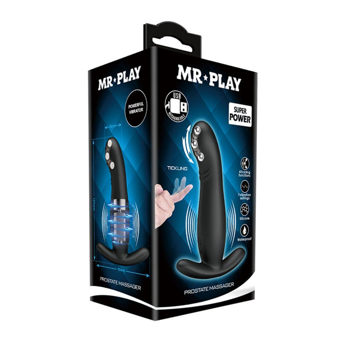 Mr. Play prostaat vibrator met afstandsbediening - Erotiekvoordeel.nl