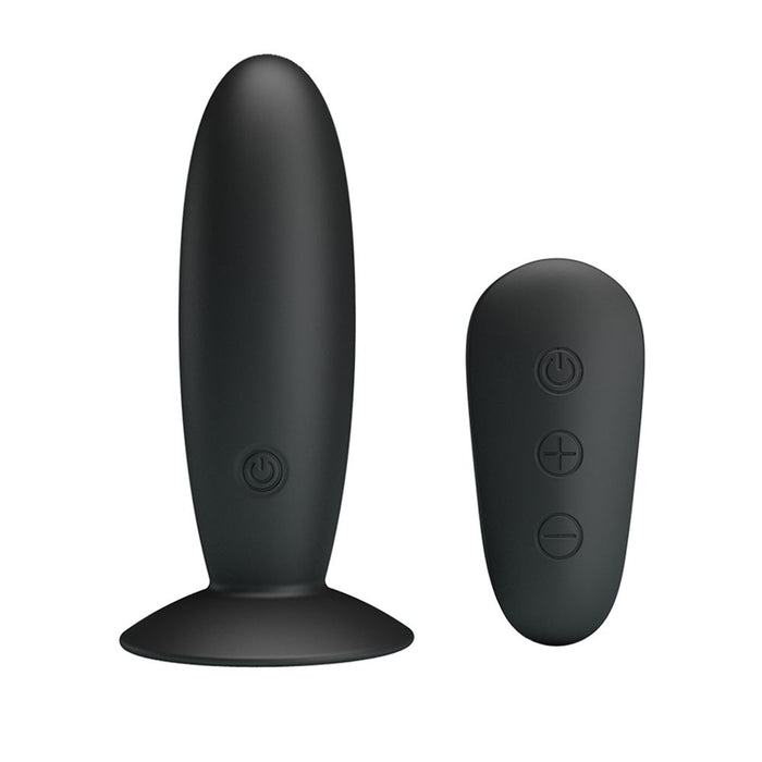 Mr. Play vibrerende en oplaadbare anaal plug - Modern uitgevoerde  buttplug - Erotiekvoordeel.nl