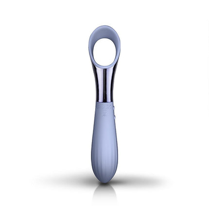 NIYA 3 - Vinger Vibrator - Lichtblauw-Erotiekvoordeel.nl