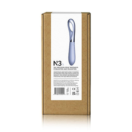 NIYA 3 - Vinger Vibrator - Lichtblauw-Erotiekvoordeel.nl