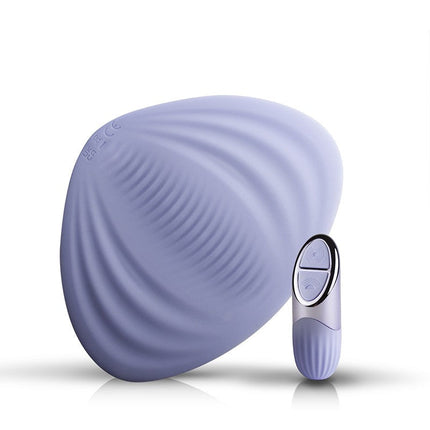 NIYA 5 - Oplegvibrator met Afstandsbediening - Lichtblauw-Erotiekvoordeel.nl