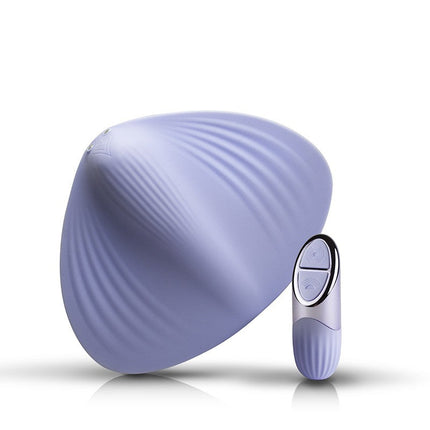 NIYA 5 - Oplegvibrator met Afstandsbediening - Lichtblauw-Erotiekvoordeel.nl
