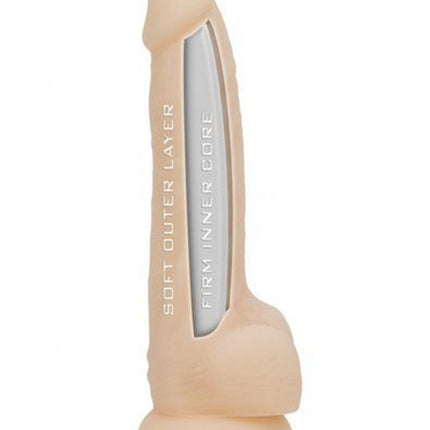 Naked Addiction Siliconen Dildo met Zuignap met Incredifeel Technologie 21.5 cm - Erotiekvoordeel.nl
