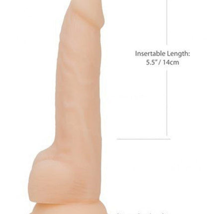 Naked Addiction Siliconen Dildo met Zuignap met Incredifeel Technologie 21.5 cm - Erotiekvoordeel.nl