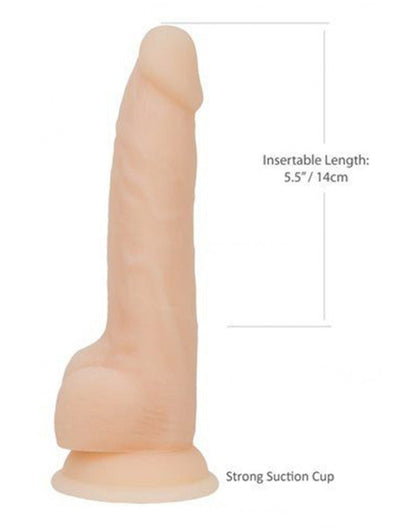 Naked Addiction Siliconen Dildo met Zuignap met Incredifeel Technologie 21.5 cm - Erotiekvoordeel.nl
