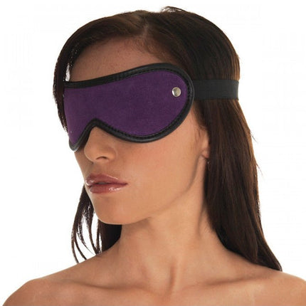 Oogmasker Leer - Paars - Erotiekvoordeel.nl