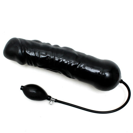 Opblaas XXL dildo met massieve kern 34 x 7,5 cm - Erotiekvoordeel.nl