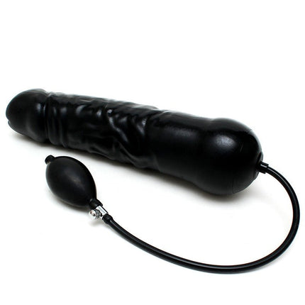 Opblaas XXL dildo met massieve kern 34 x 7,5 cm - Erotiekvoordeel.nl
