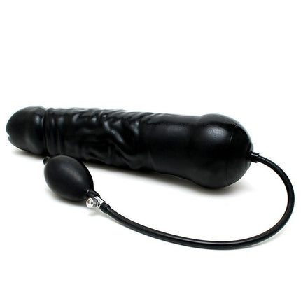 Opblaas XXL dildo met massieve kern 34 x 7,5 cm - Erotiekvoordeel.nl