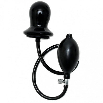 Opblaasbare buttplug met massieve kern - Erotiekvoordeel.nl