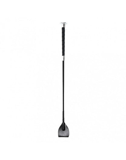 Paardrijzweep met kunststof kern en flapje - Erotiekvoordeel.nl