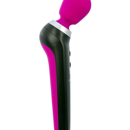 Palm Power Extreme Wand Vibrator - ergonomisch gevormd en extreem krachtig - roze - Erotiekvoordeel.nl