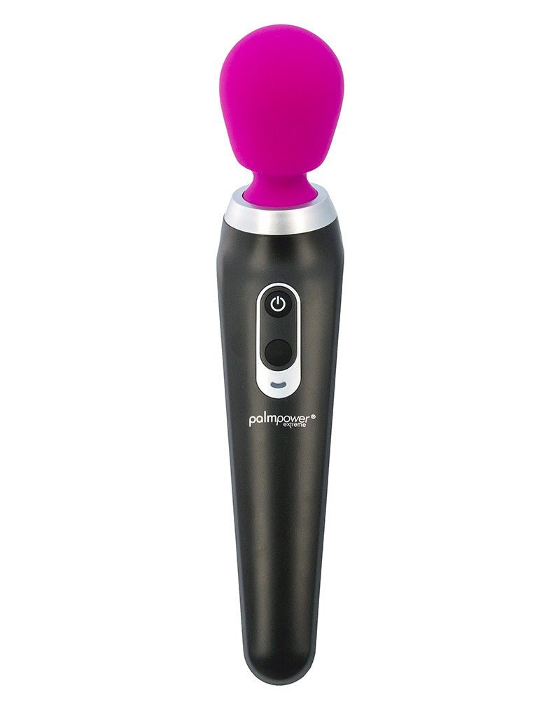 Palm Power Extreme Wand Vibrator - ergonomisch gevormd en extreem krachtig - roze - Erotiekvoordeel.nl