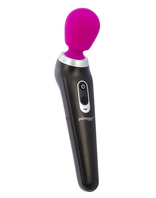Palm Power Extreme Wand Vibrator - ergonomisch gevormd en extreem krachtig - roze - Erotiekvoordeel.nl