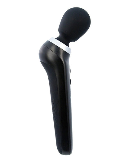 Palm Power Extreme Wand Vibrator - ergonomisch gevormd en extreem krachtig - zwart - Erotiekvoordeel.nl