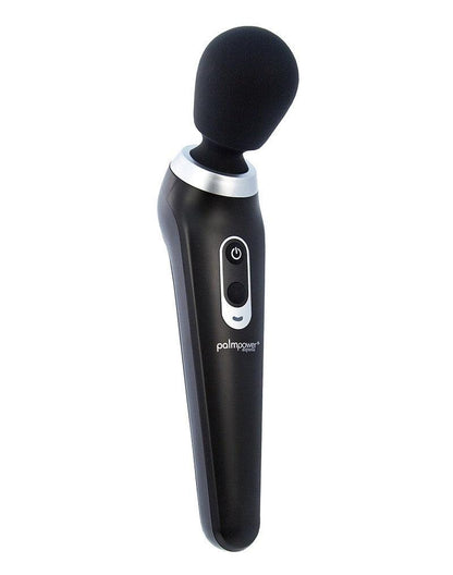Palm Power Extreme Wand Vibrator - ergonomisch gevormd en extreem krachtig - zwart - Erotiekvoordeel.nl