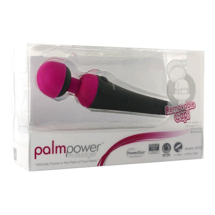 Palmpower Wand vibrator met verwisselbare kop - Roze - Erotiekvoordeel.nl