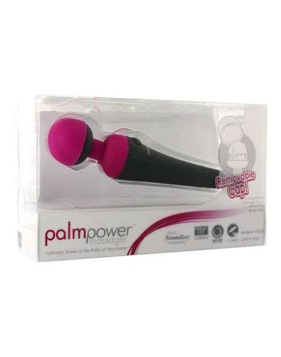 Palmpower Wand vibrator met verwisselbare kop - Roze - Erotiekvoordeel.nl
