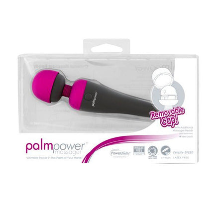 Palmpower Wand vibrator met verwisselbare kop - Roze - Erotiekvoordeel.nl