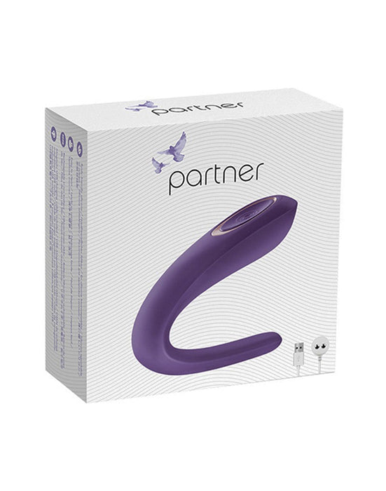 Partner Toy vibrator voor koppels - Paars