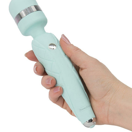Pillow Talk Cheeky Wand Massager - Lichtblauw - Erotiekvoordeel.nl