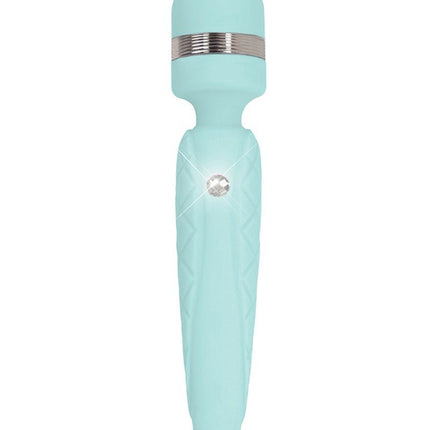 Pillow Talk Cheeky Wand Massager - Lichtblauw - Erotiekvoordeel.nl