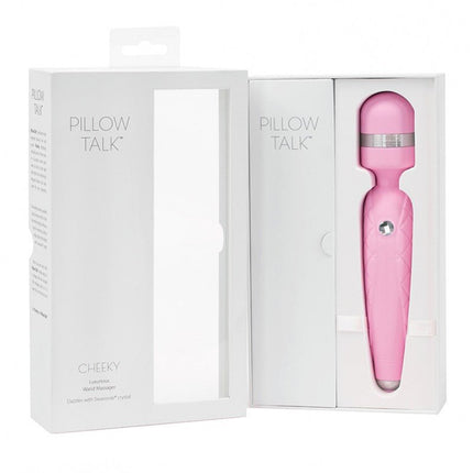 Pillow Talk Cheeky Wand Massager - Lichtroze - Erotiekvoordeel.nl