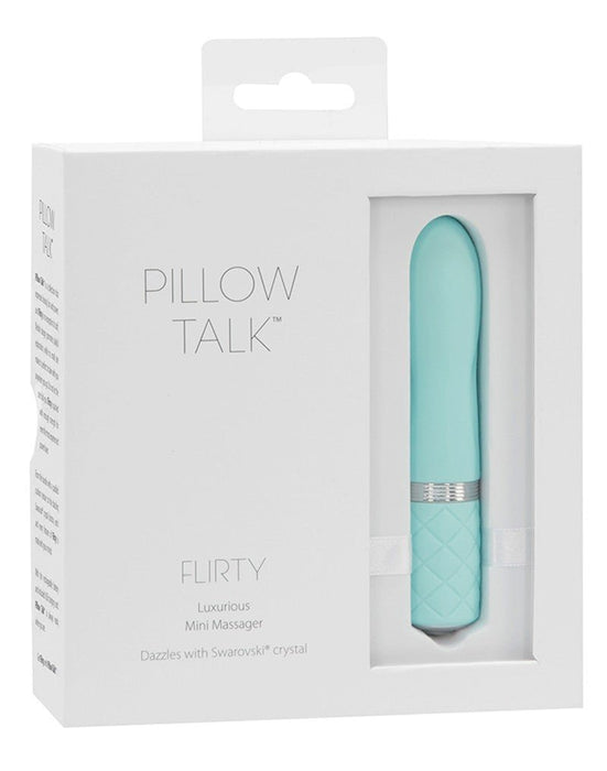 Pillow Talk Flirty Mini vibrator - Lichtblauw - Erotiekvoordeel.nl