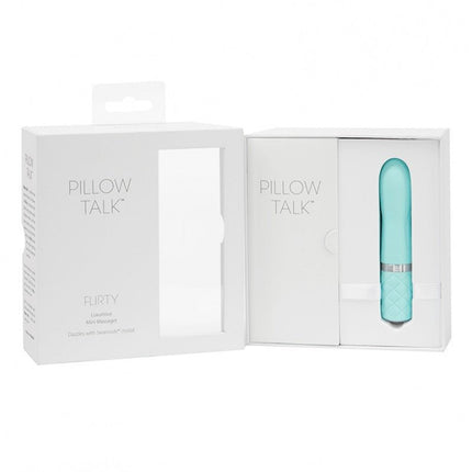 Pillow Talk Flirty Mini vibrator - Lichtblauw - Erotiekvoordeel.nl