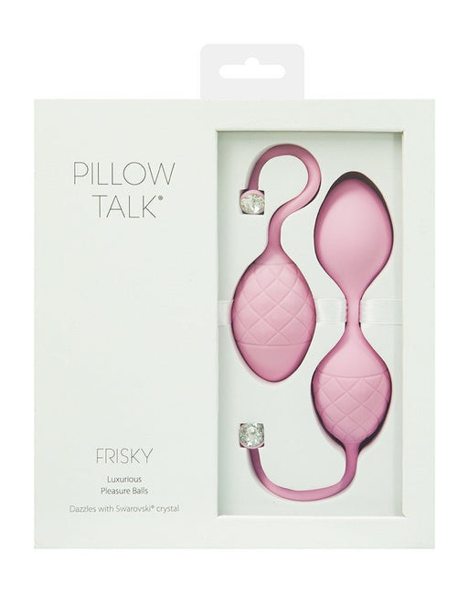 Pillow Talk Frisky Vaginale Balletjes - Lichtroze - Erotiekvoordeel.nl