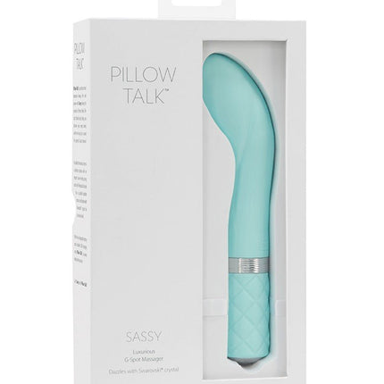 Pillow Talk Sassy G-Spot vibrator - Lichtblauw - Erotiekvoordeel.nl