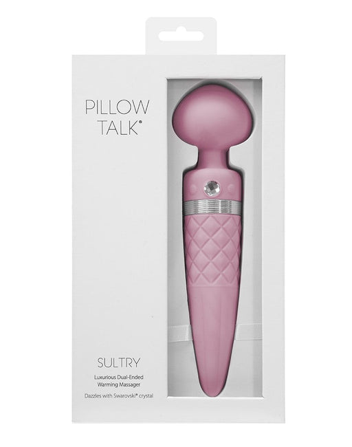 Pillow Talk Sultry Roterende Wand en G-spot Vibrator met verwarmingsfunctie - roze - Erotiekvoordeel.nl